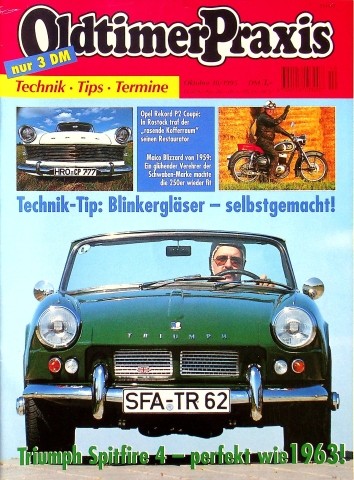 Deckblatt Oldtimer Praxis (10/1995)